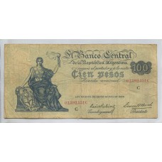 ARGENTINA COL. 436b BILLETE DE $ 100
